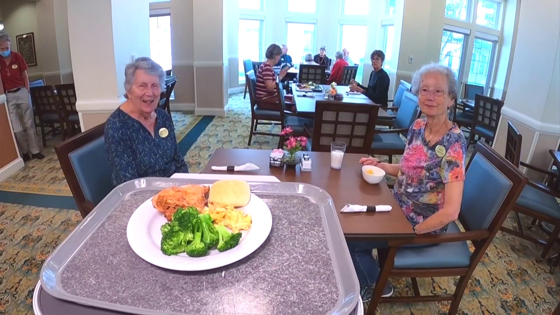 Robot waiters taking more orders, improving assisted living dining rooms -  McKnight's Senior Living