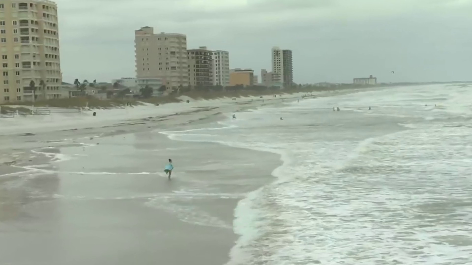 Hurricane Fiona, incoming cold front churn up dangerous beach conditions