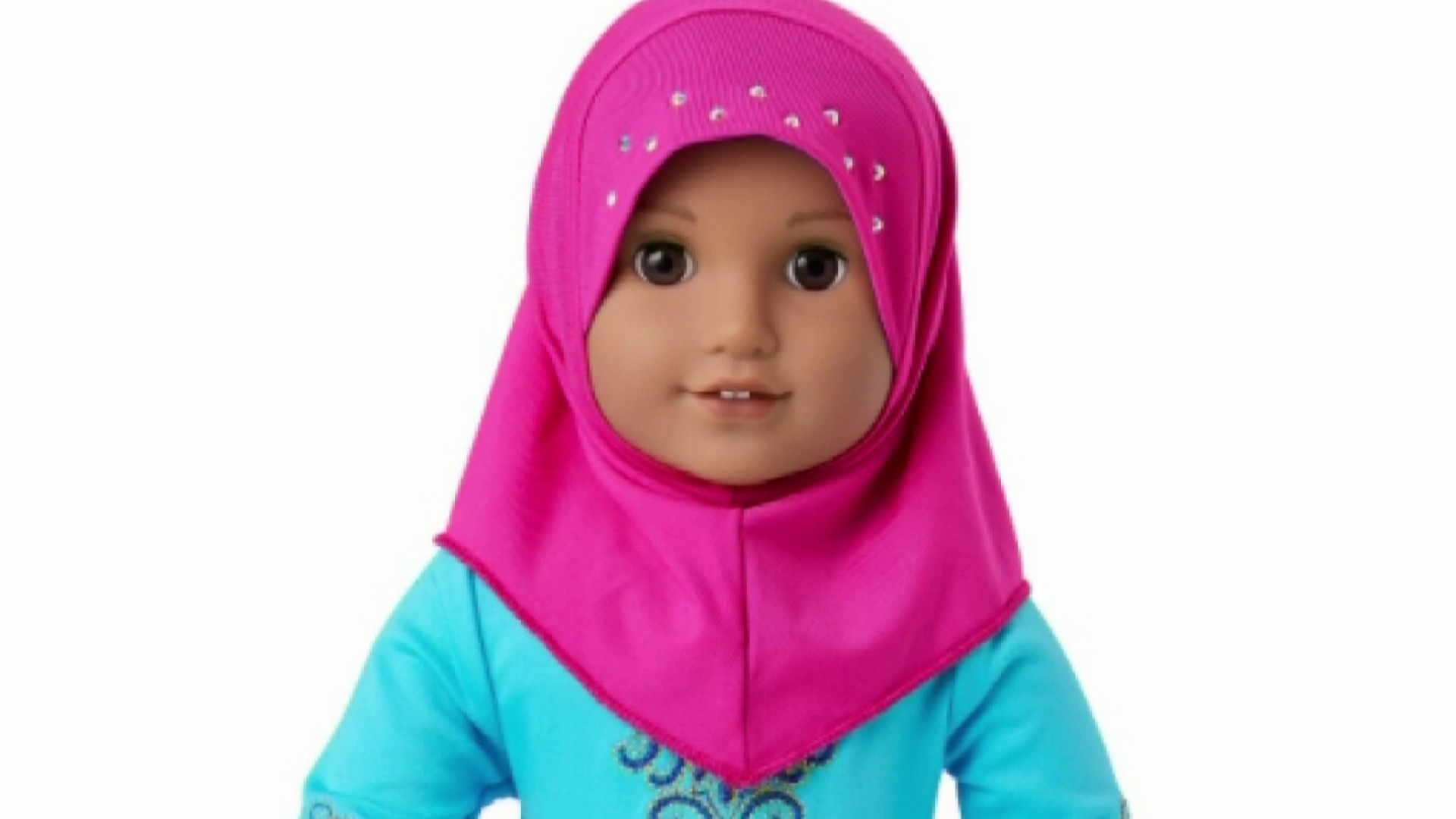 Muslim Doll Clothes With Hijab Girls Eid Gift