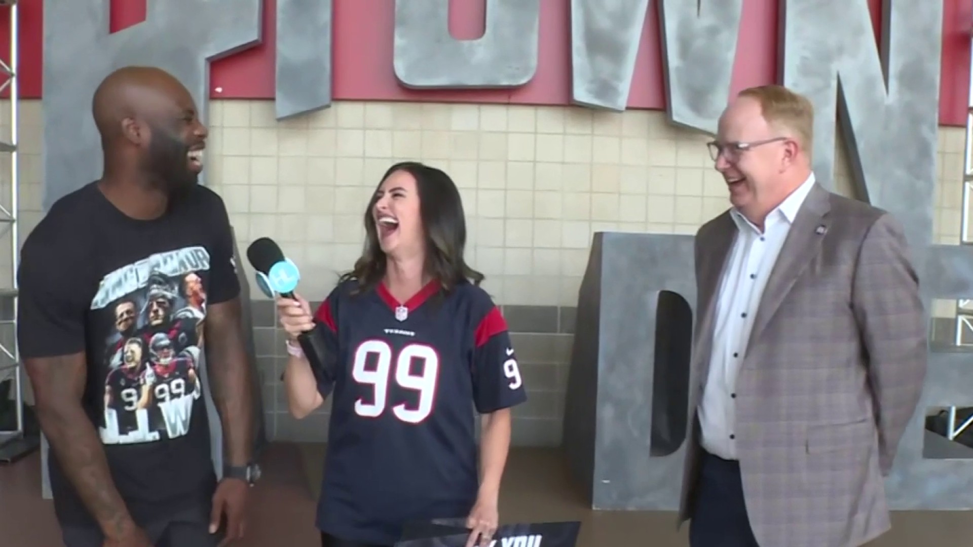 JJ Watt arrives in Houston and talks about Sunday's Ring of Honor ceremony  at Texans game