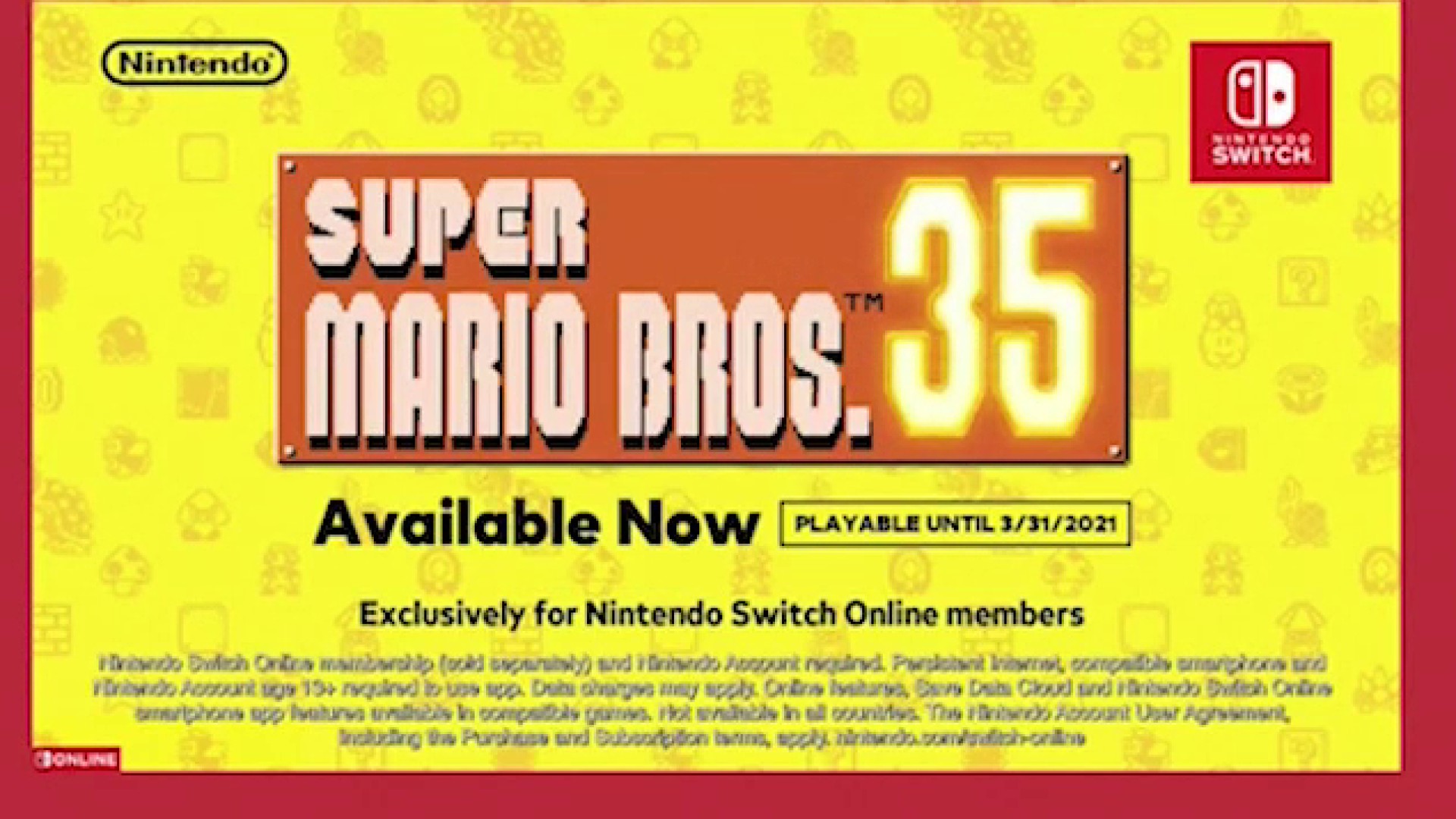 New 'Super Mario' game for Nintendo Switch available as free download for  limited time with subscription