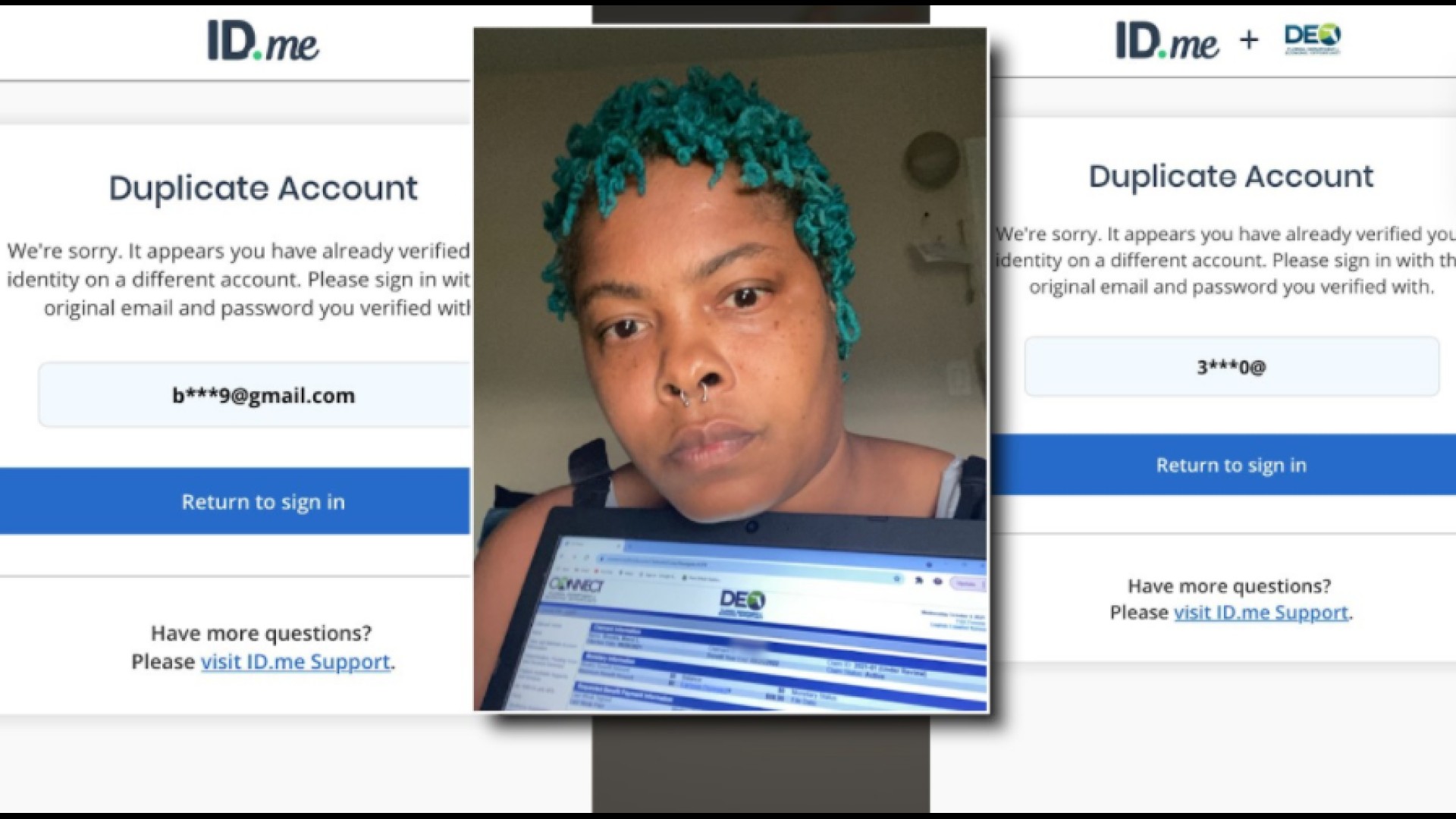 Multiple 'duplicate' ID.ME accounts continue to block Florida