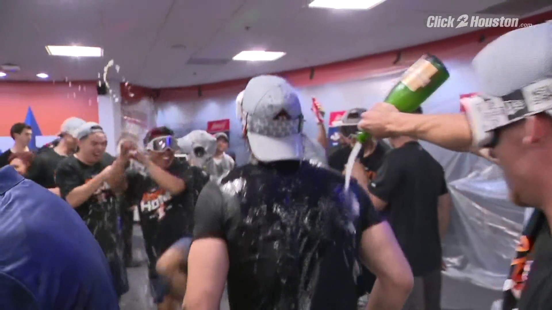 Inside the Astros' ALCS celebration