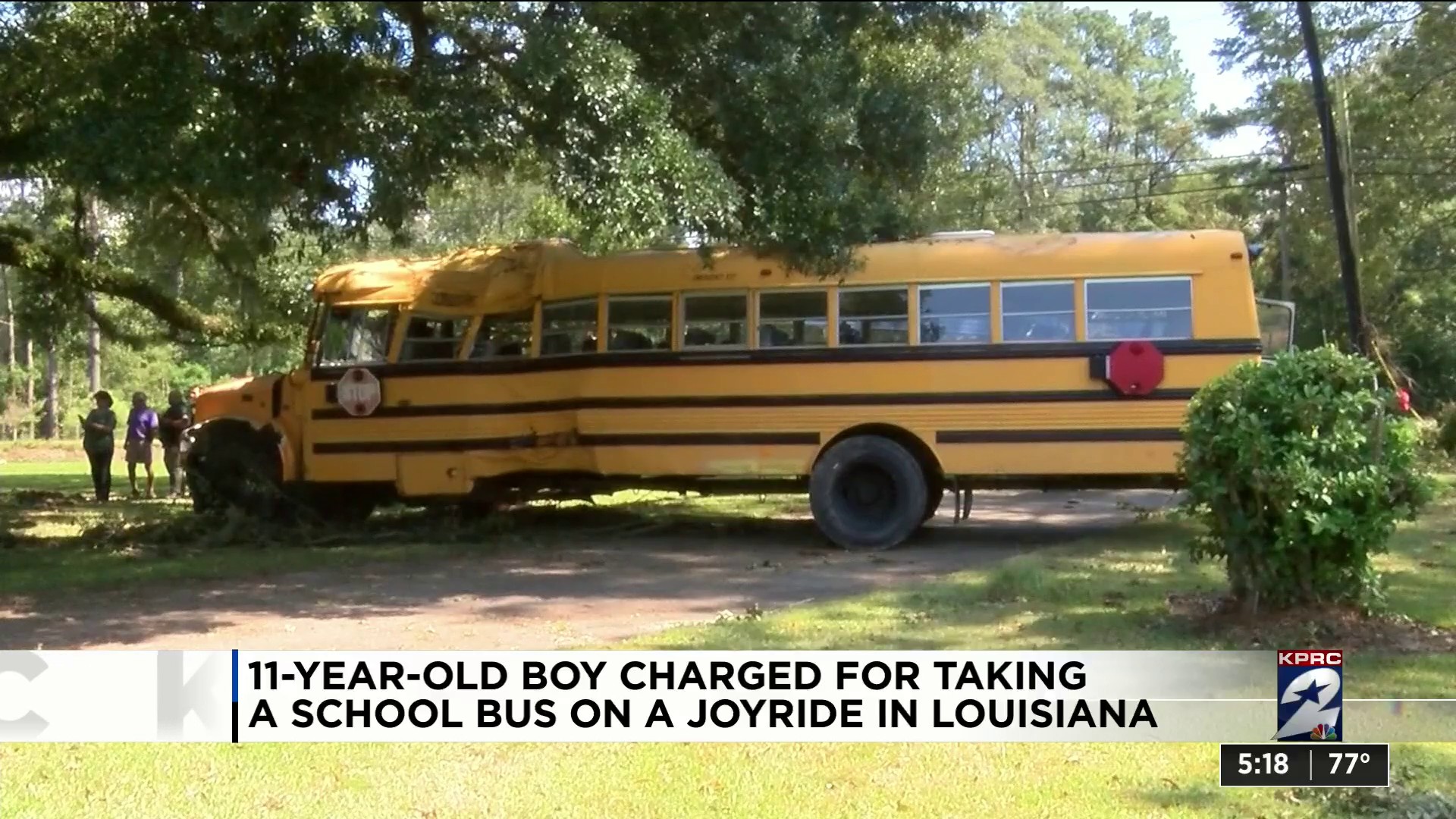 11 Year Old Boy Charged For Taking School Bus On A Joyride In Louisiana