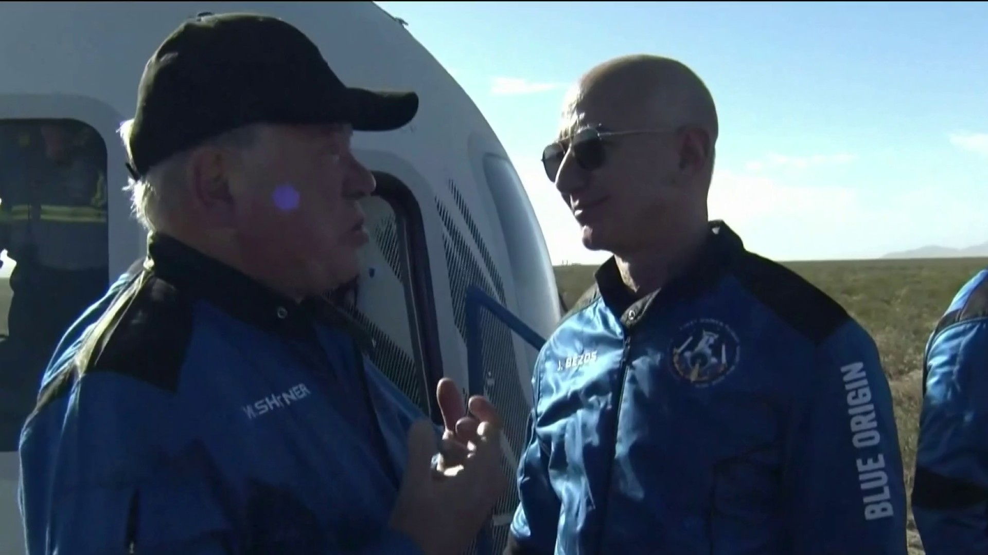 Blue Origin launches William Shatner, TV's Captain Kirk, into space