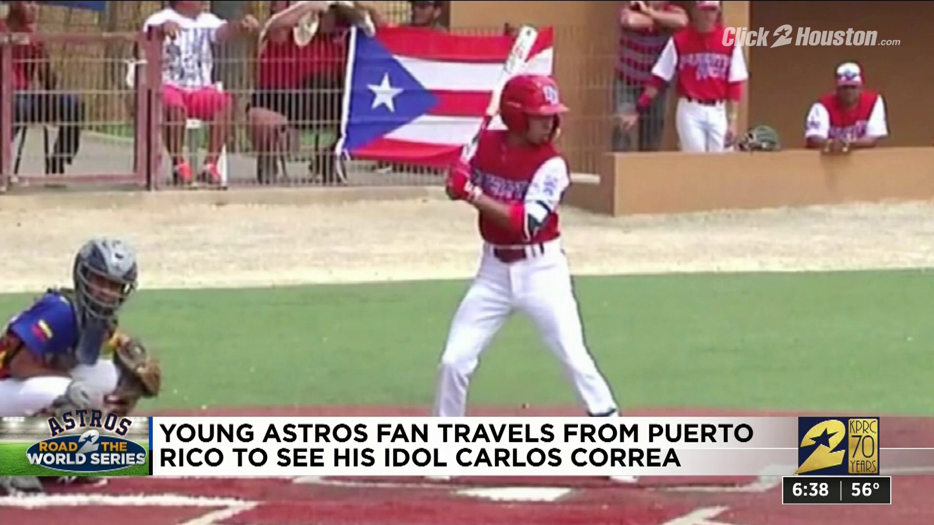 Astros fan travels from Puerto Rico to watch idol Carlos Correa play in New  York