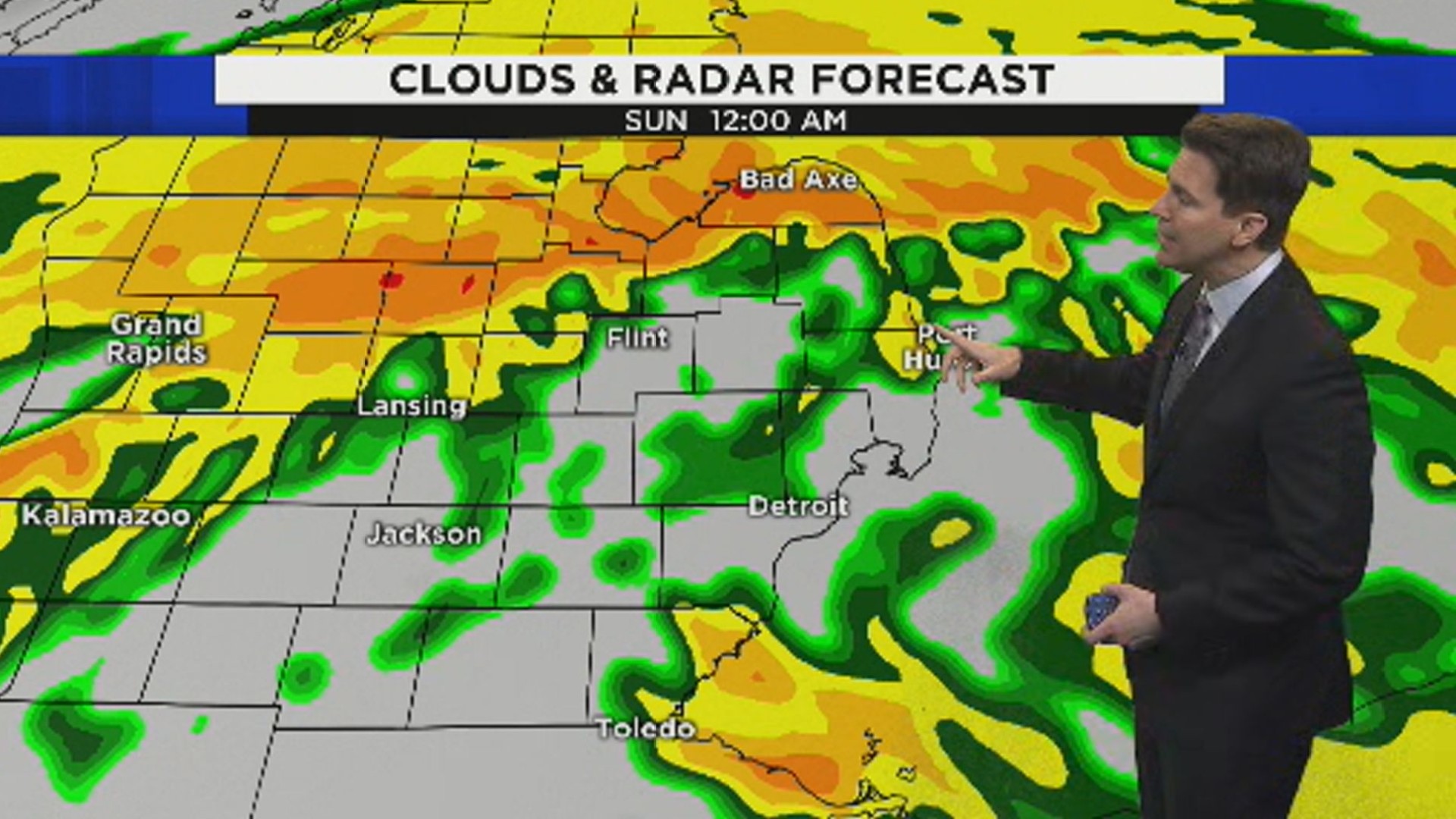 Metro Detroit Weather Period Of Heavy Rain Expected Saturday