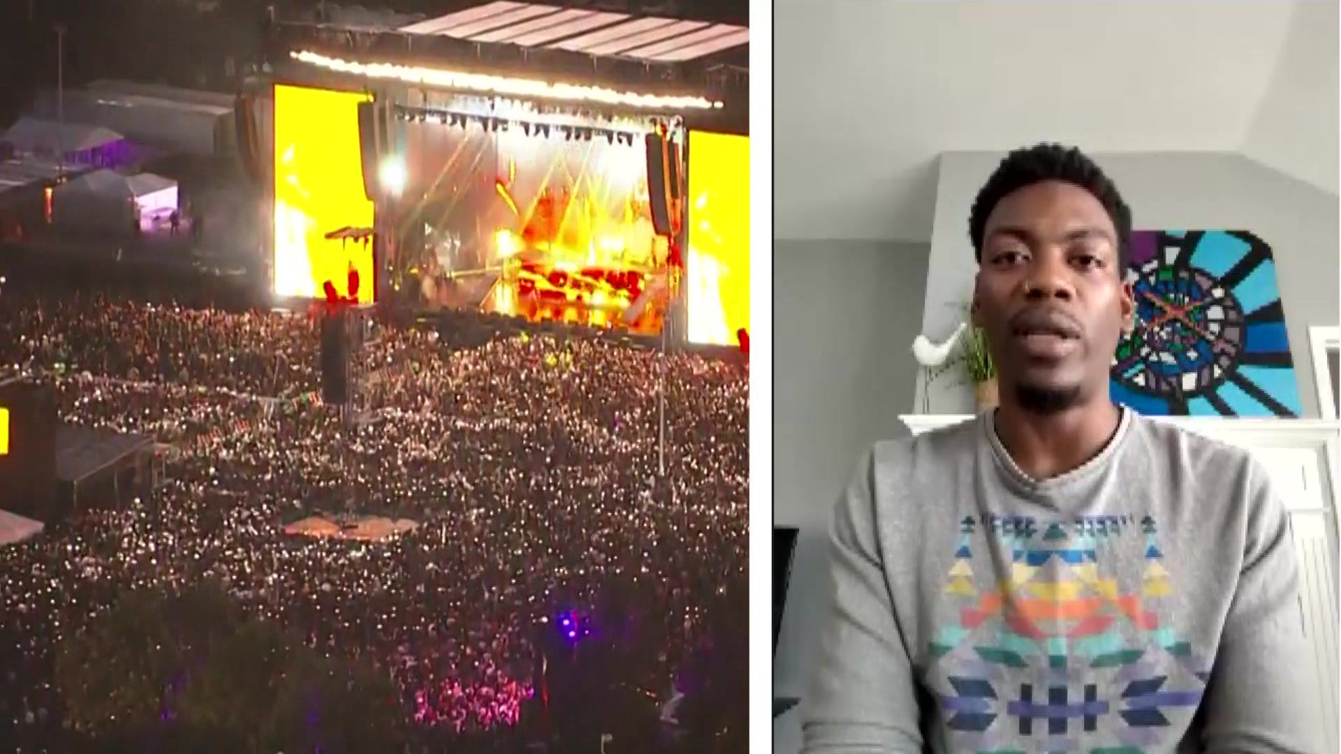 Astroworld Festival security guard says he had no training or experience  ahead of event