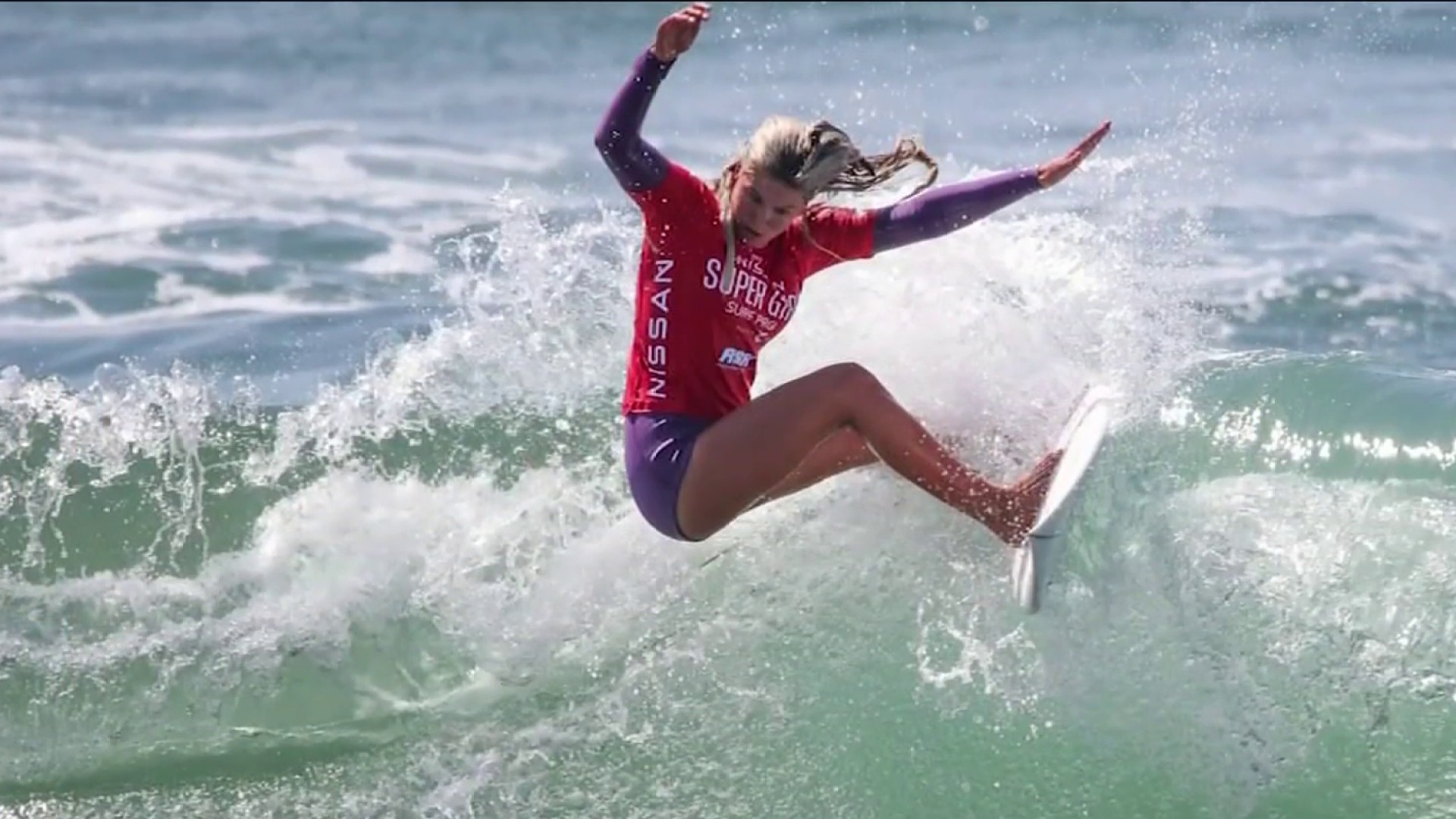 Super Girl Surf Pro: Jacksonville Beach waves show up for surf contest