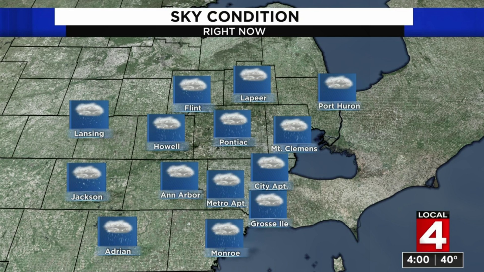 Metro Detroit Weather Wet Wintry Mix Could Impact Evening Commutes