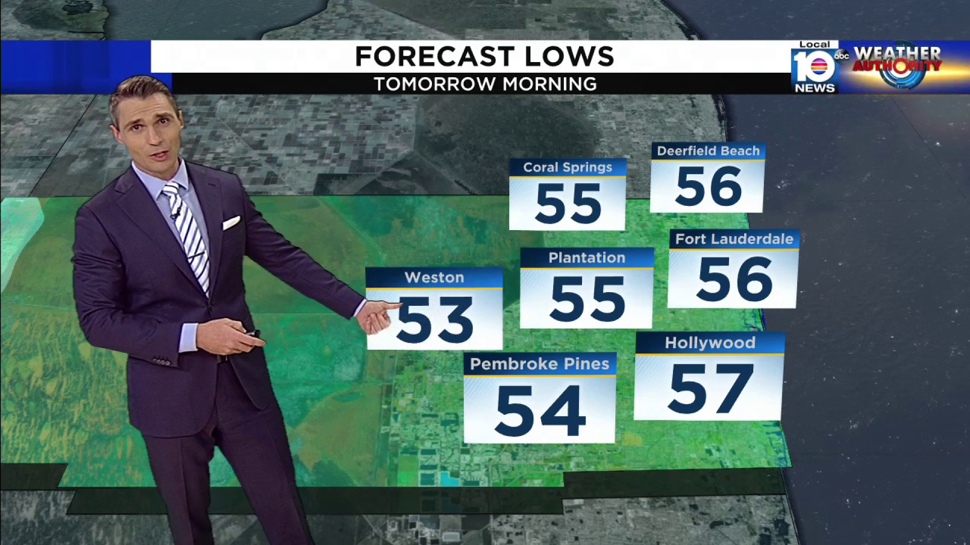 South Florida shivers coolest night of the season ahead