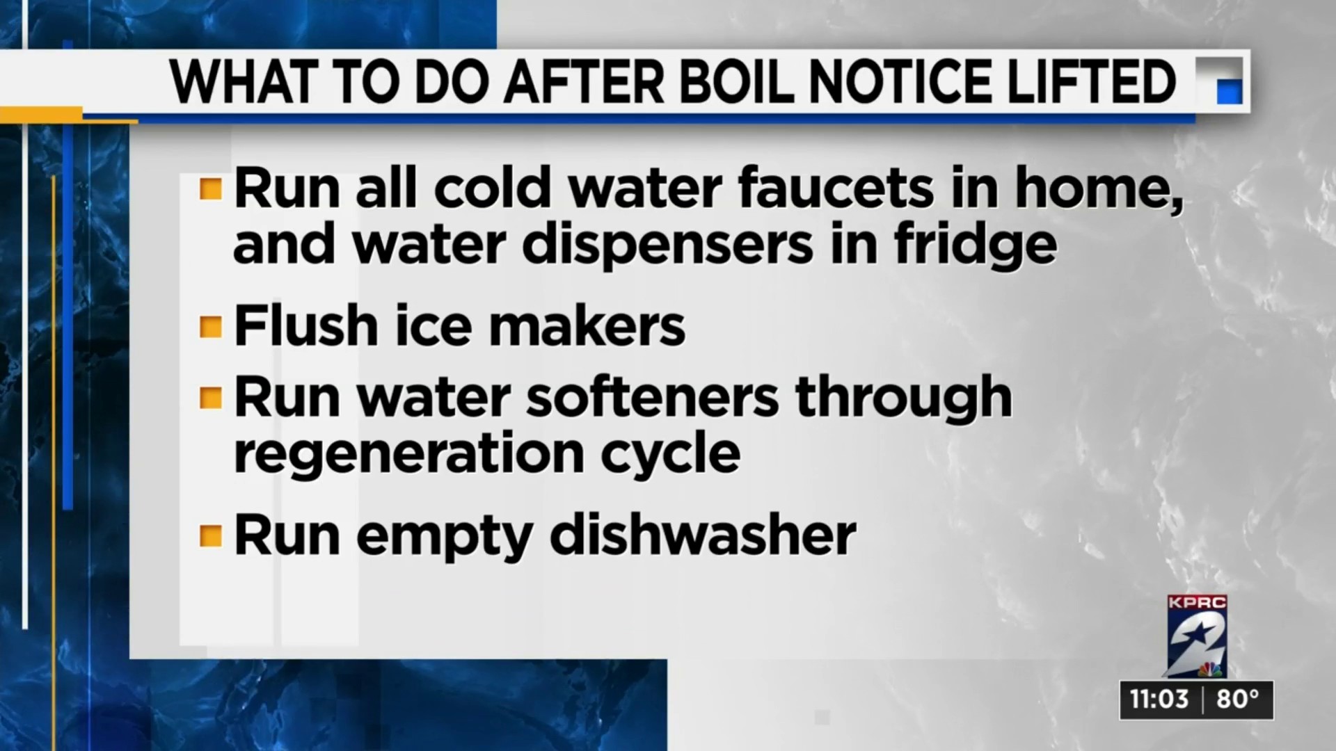 Boil Water Advisory - Safety and Water Use Tips