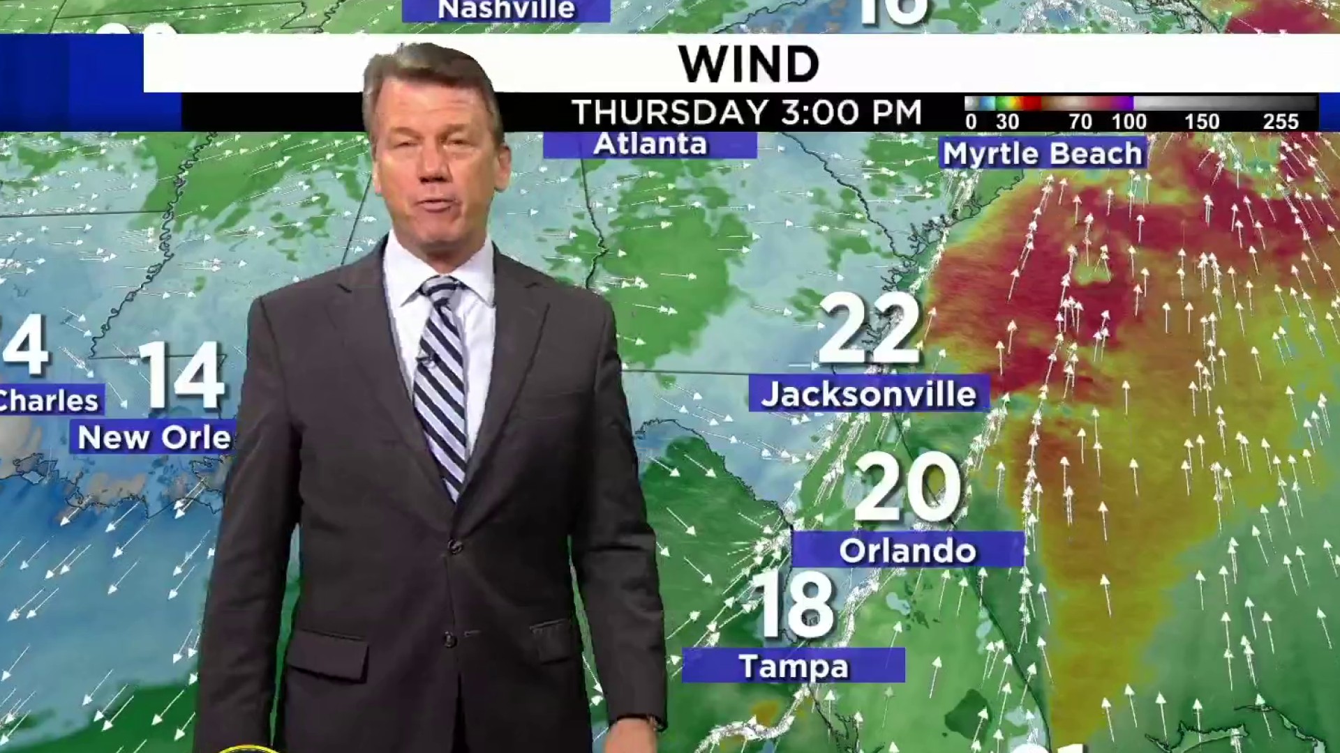 Cold front to bring possible severe weather into Central Florida