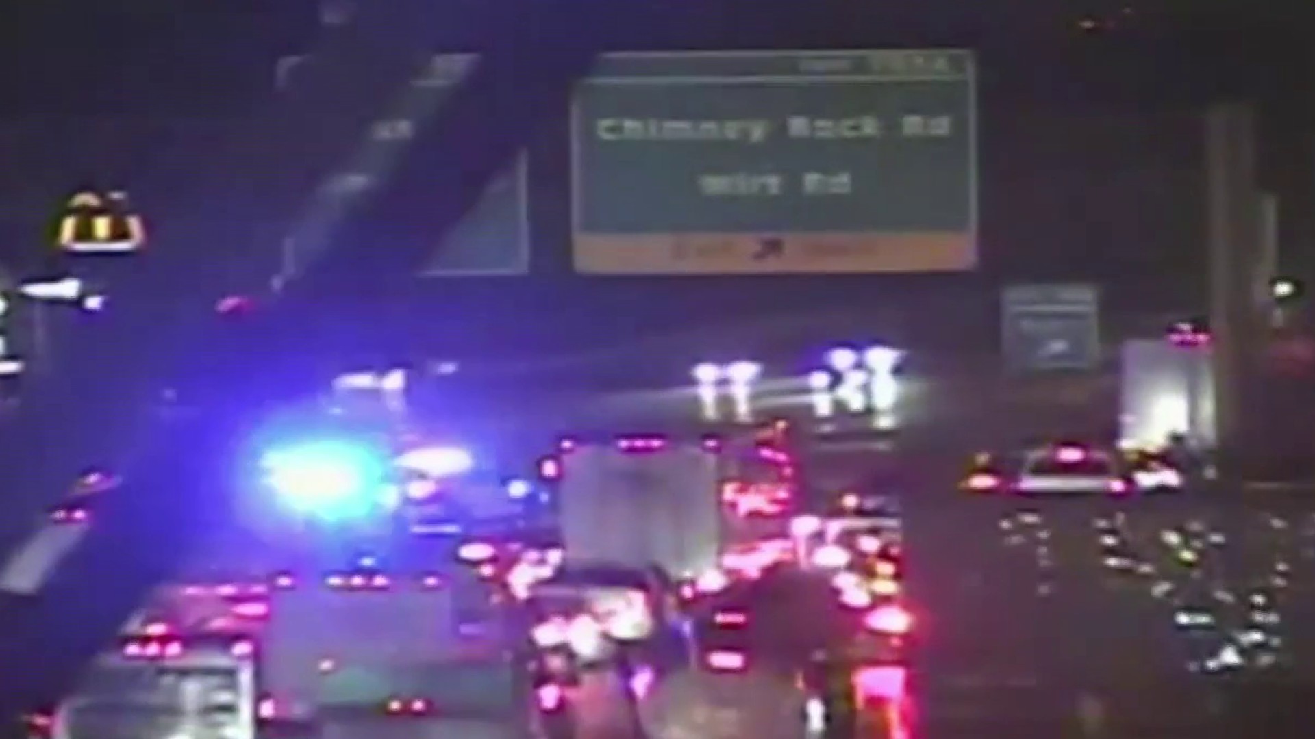 Mainlanes on Katy Freeway closed at Chimney Rock Road due to 3-vehicle  accident