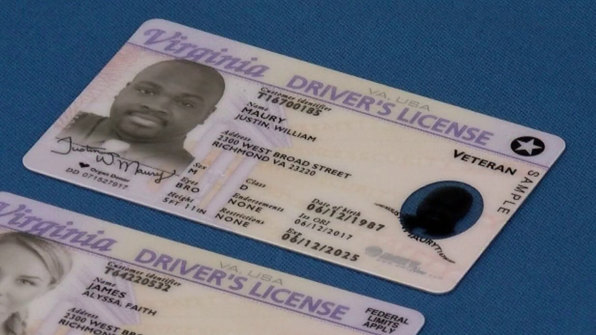 Virginia driver's license, ID card get new looks
