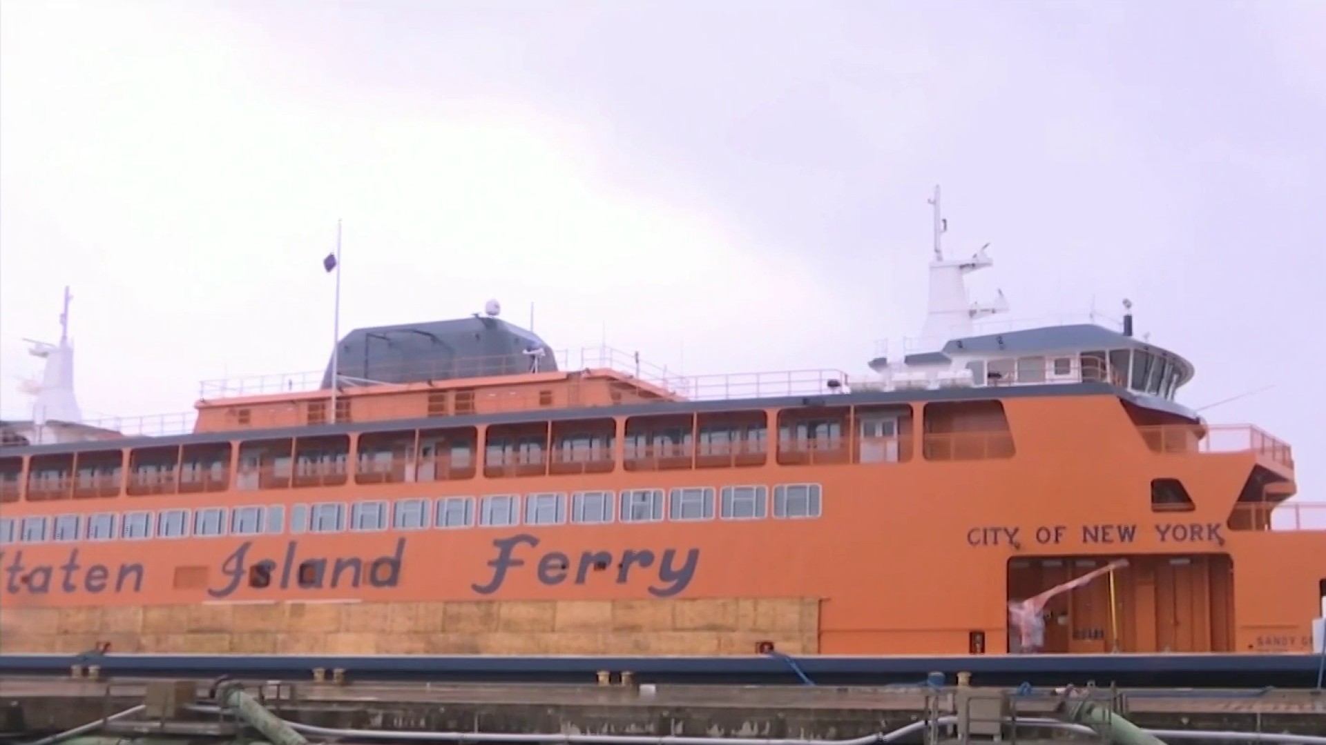 can you bring a dog on the staten island ferry