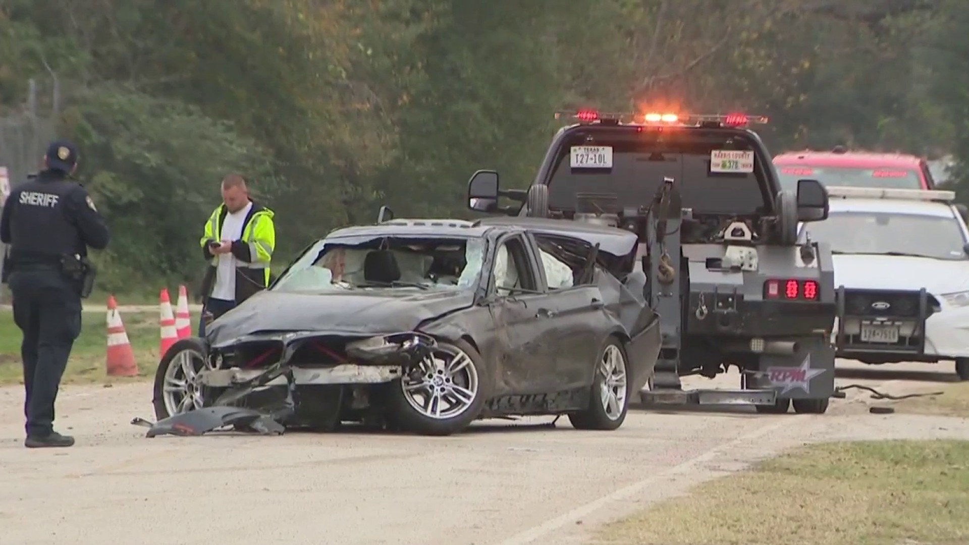 BMW driver stopped by police after driving to take a break from wife and  kids