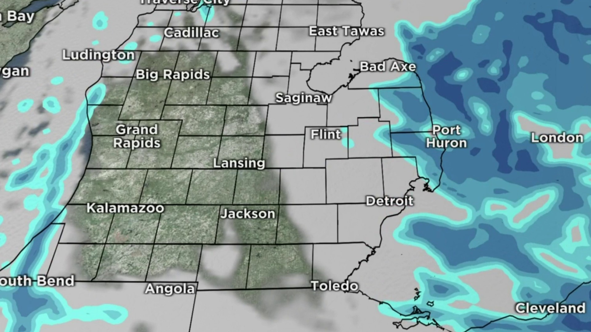 Metro Detroit Weather Cloudy Weekend Snow Possible For Christmas Day